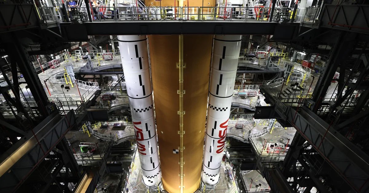 NASA juggling piloted moon mission and space station crew replacement flight