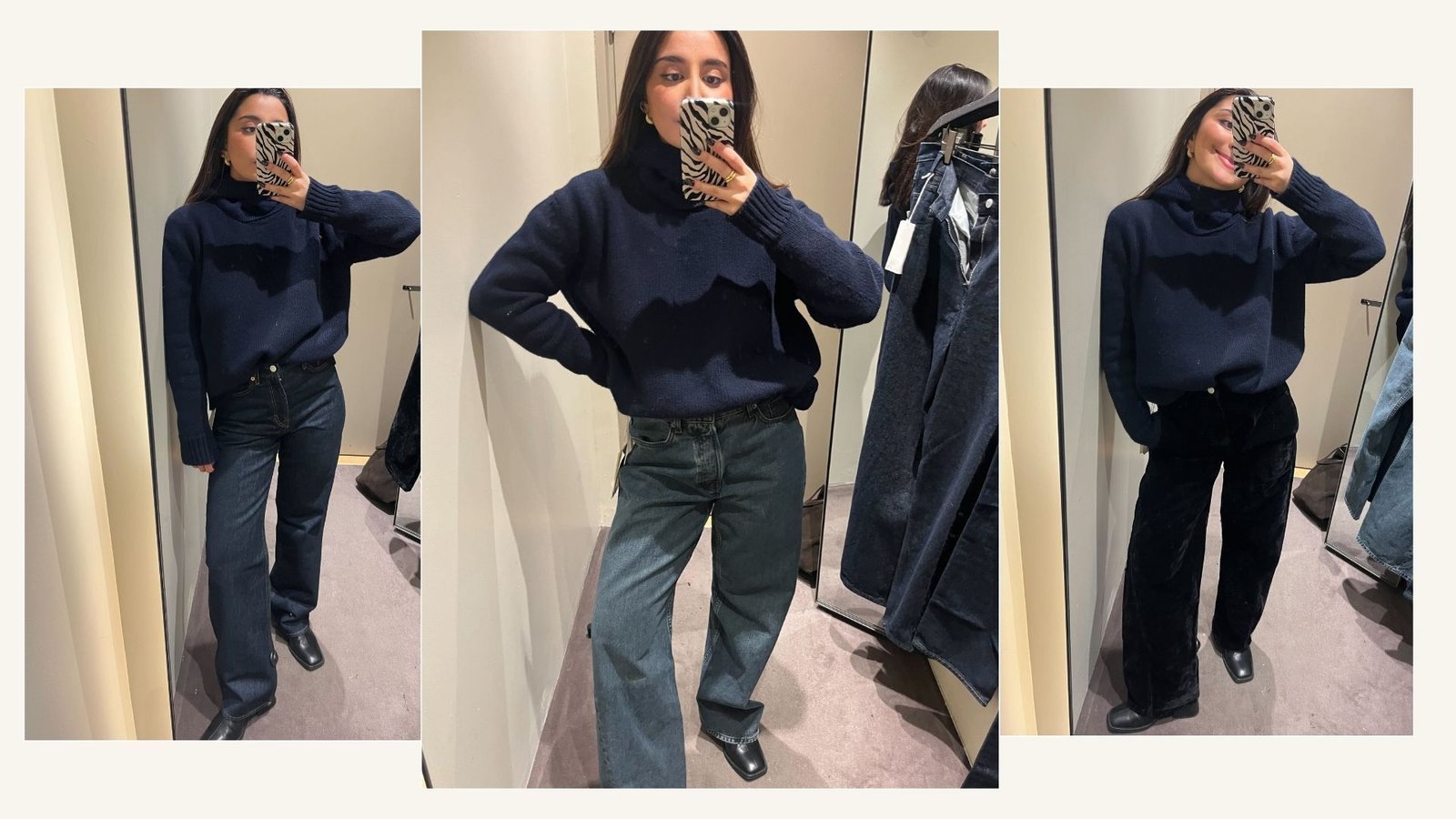 I Tried on The 5 Best COS Jeans for Petite Women