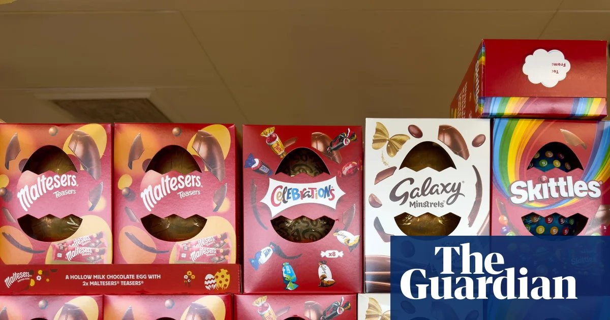 Shelling out? Easter eggs in the UK are smaller but pricier this year | Food & drink industry