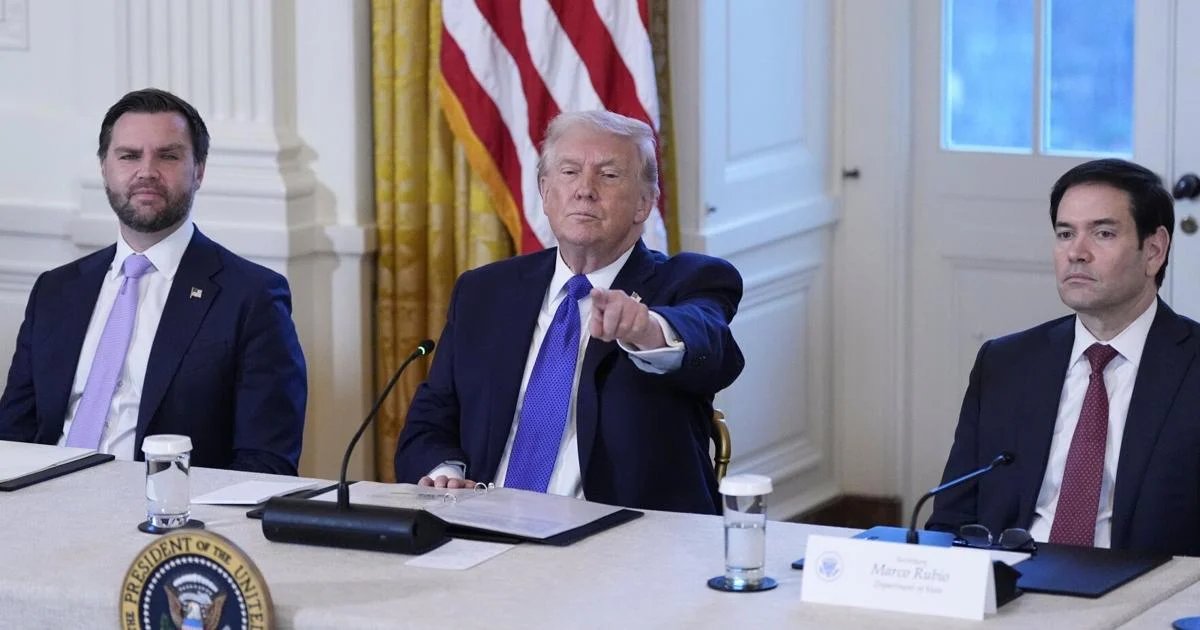 Trump signs executive order meant to protect the money from Venezuelan oil