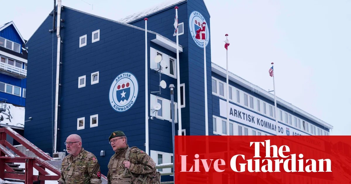 Greenland and Denmark set for anti-Trump protests – Europe live | Europe