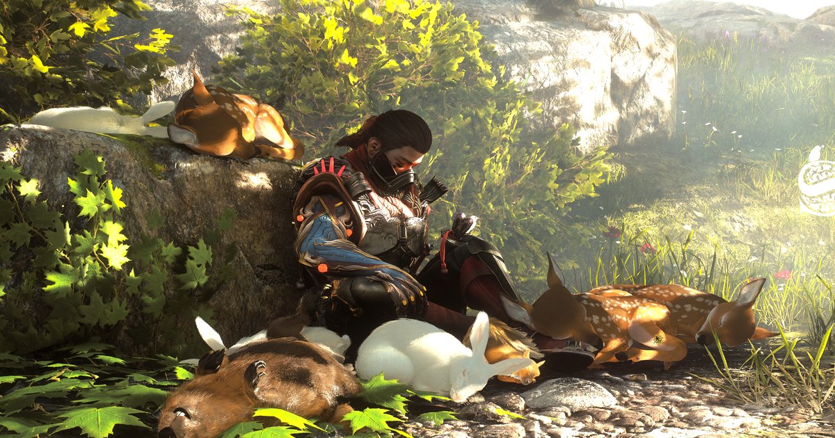 I love fantasy RPG Soulframe’s cosy start screen even though it could be a creepy piece of habit-forming design