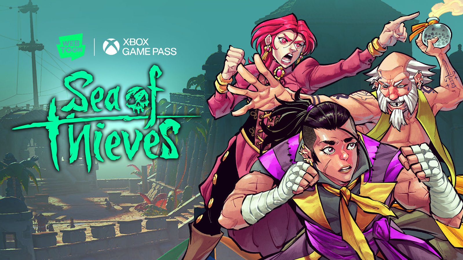 Sea of Thieves Becomes a Webtoon Comic Series – and Webtoon Benefits Come to Xbox Game Pass
