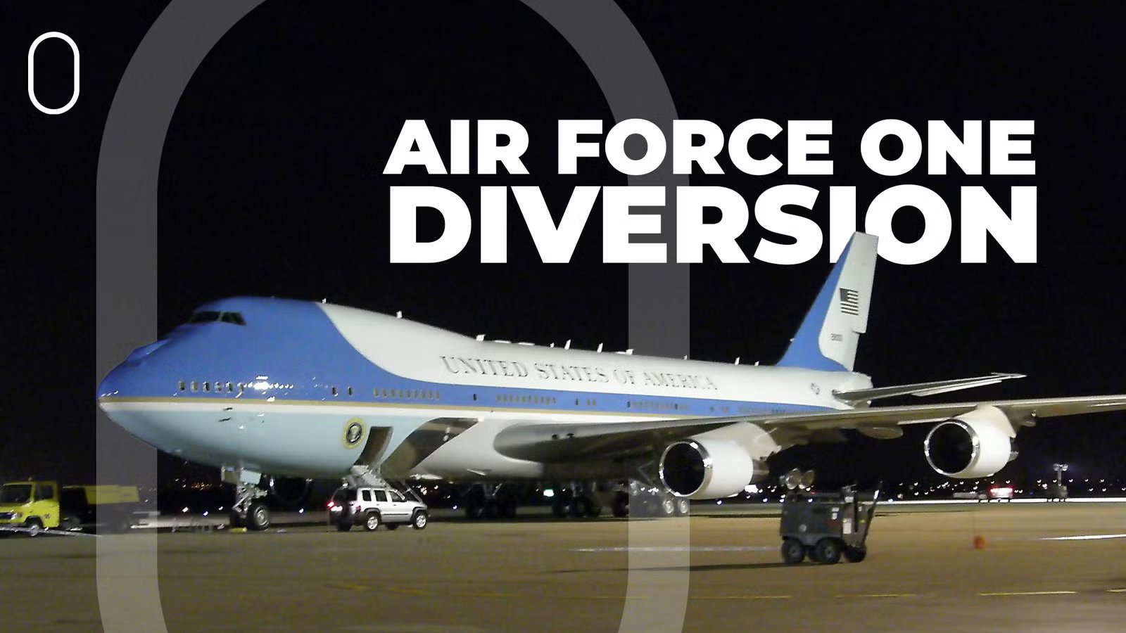 President Trump, Air Force One, Forced To Return Divert Due To Electrical Issue