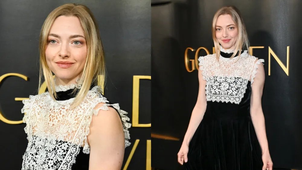Amanda Seyfried Channels Victorian Inspiration for Golden Eve Event