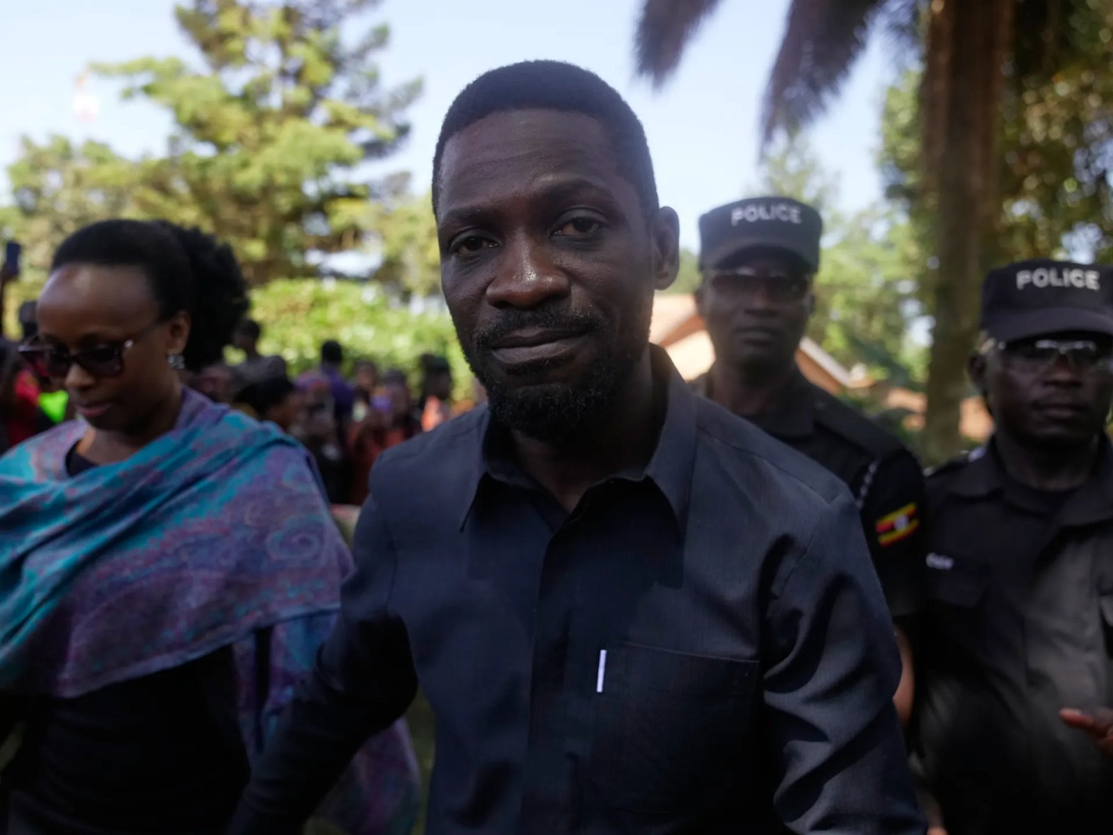 Uganda’s Bobi Wine taken to unknown location in army helicopter, party says | Elections News