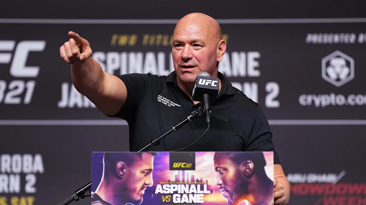 Someone please remind Dana White how serious Tom Aspinall’s injury is