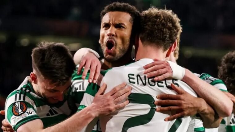 Celtic 4-2 Utrecht: Club record set as Hoops qualify for Europa League play-offs