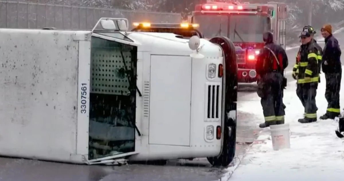 Snow and cold temperatures hit the Midwest, Northeast