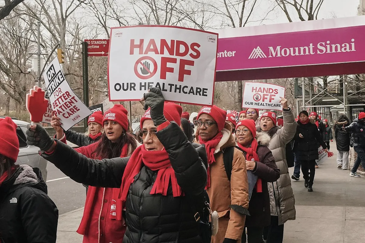 NYC nurses restart contract talks with another major hospital system on 5th day of strike