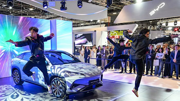 Chinese car exports set to jump as domestic sales cool