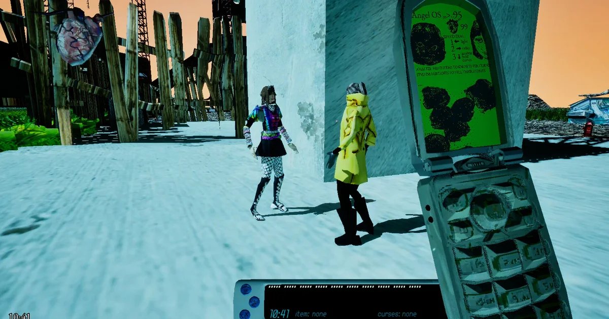 Mama’s Sleeping Angels is a Lethal Company-esque, dream-exploration, Y2K smorgasbord for the zillenialpha generations