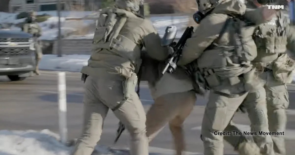 Video shows Alex Pretti in scuffle with federal agents 11 days before his death