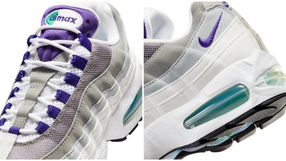 Nike Air Max 95 OG Big Bubble ‘Grape’ Release Date