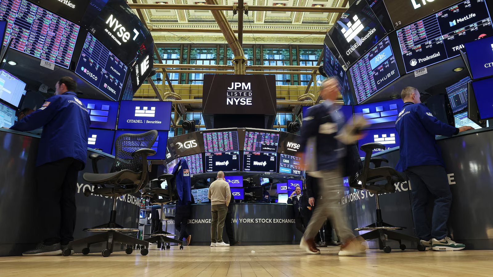 Stocks fall after Trump’s DOJ opens criminal probe into Fed Chair Powell