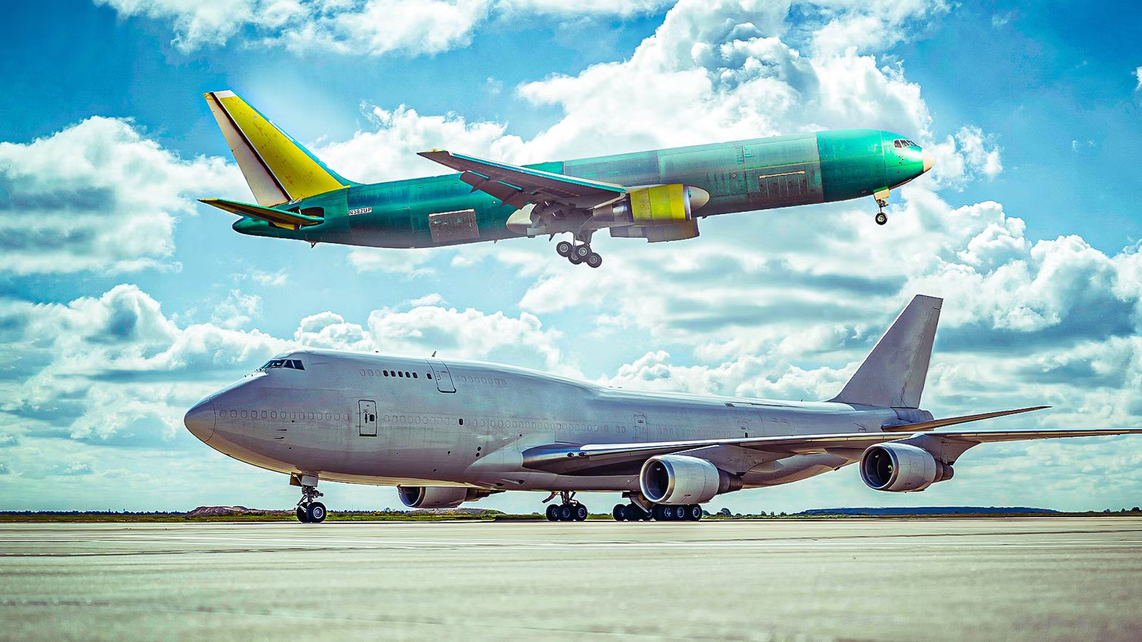 Is It True That The Boeing 747 & 767 Are Powered By The Same Engine?