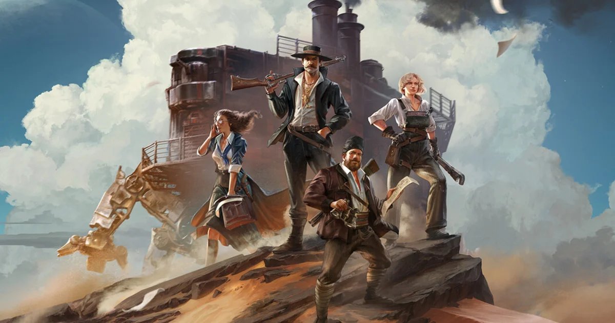 Pilot a big ol’ fort with steampunky legs in the deserty extraction shooter Sand: Raiders of Sophie when it launches in March