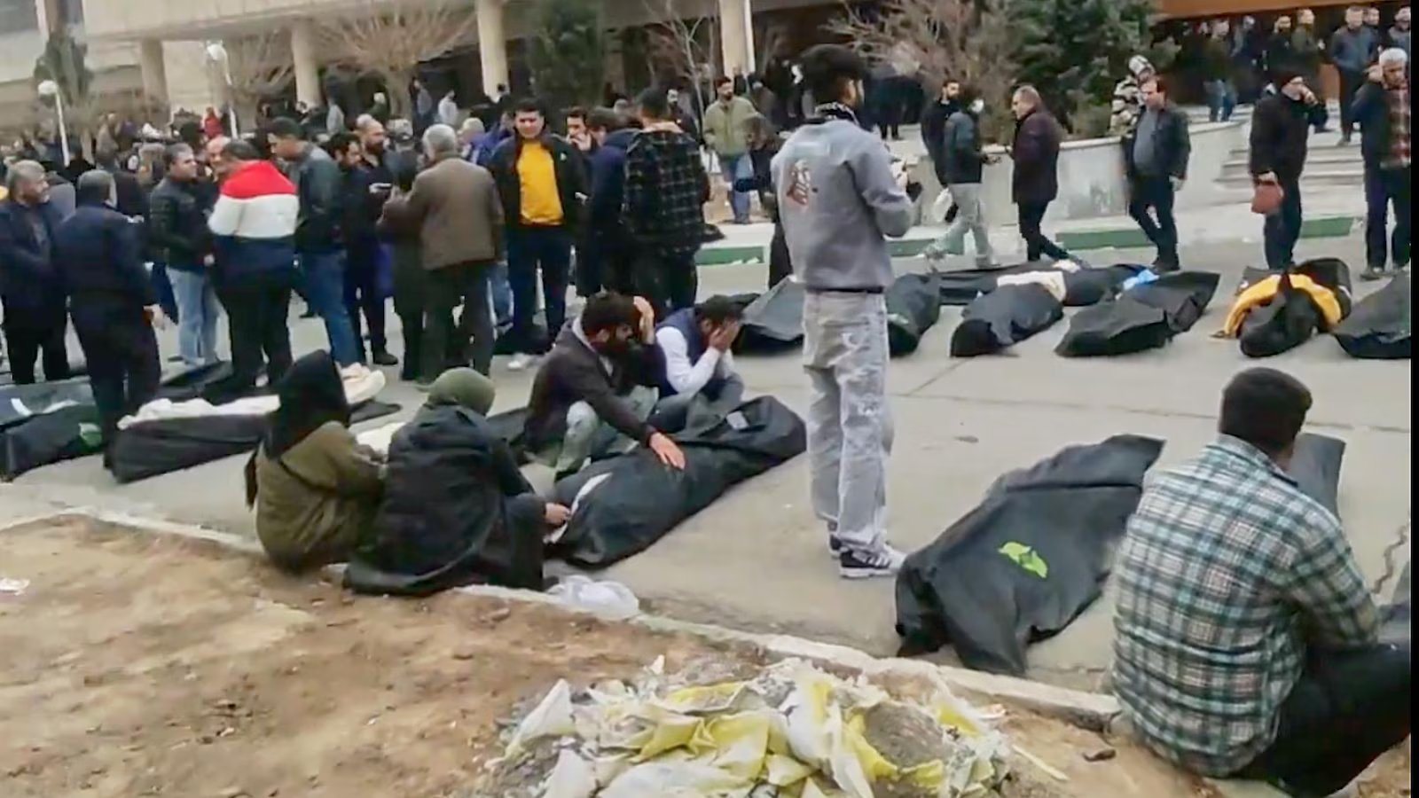 People inside Iran describe heavy security in first calls to outside world