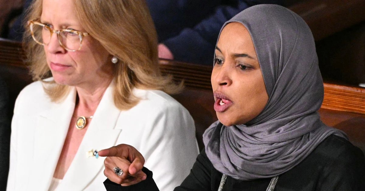 Trump State of the Union draws strong reactions from Democrats Ilhan Omar, Rashida Tlaib and others