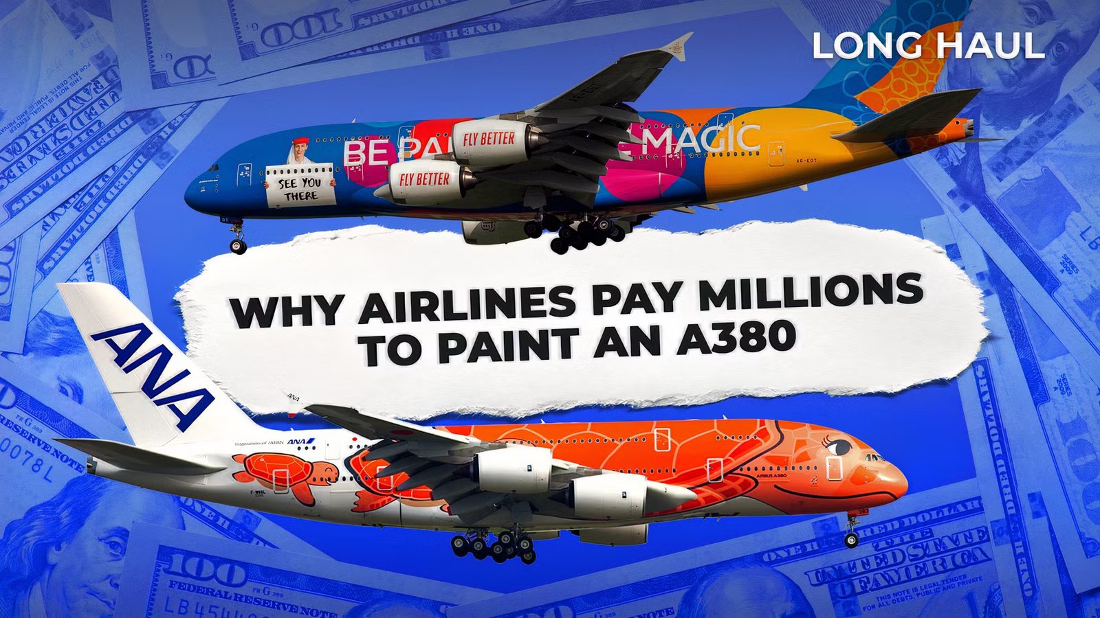 Why Painting an A380 Costs Millions