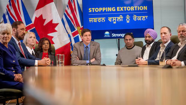Premier Eby says inconsistent communications between police sending wrong message to extortion victims