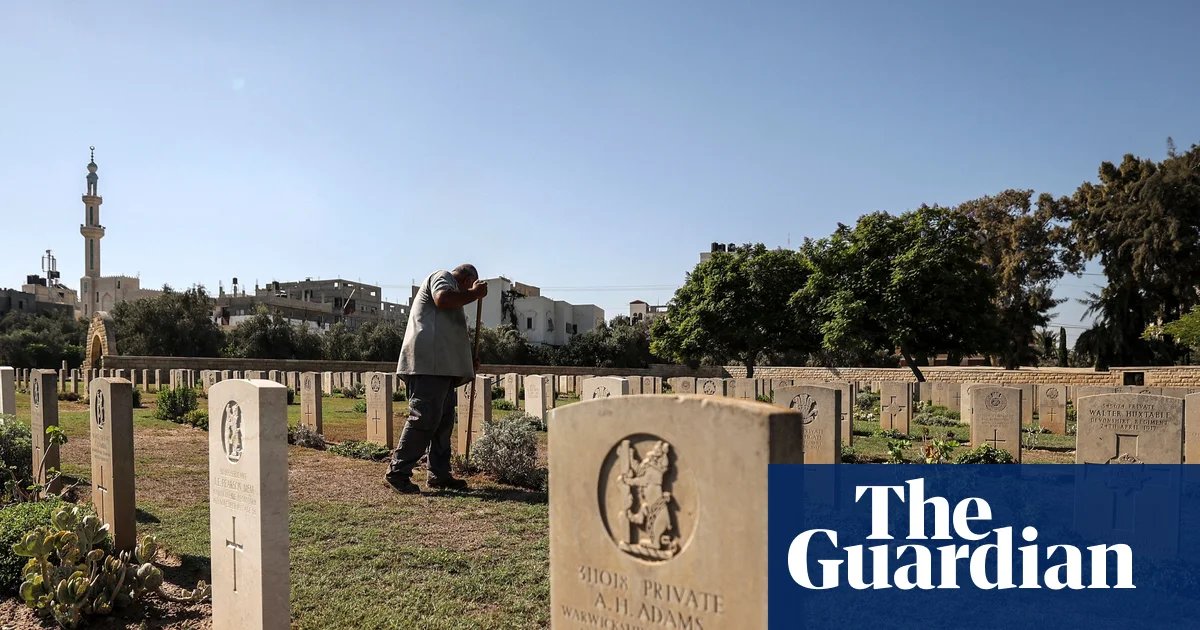 Australia vows to repair ‘distressing’ damage to war graves in Gaza bulldozed by Israeli army | Australian military