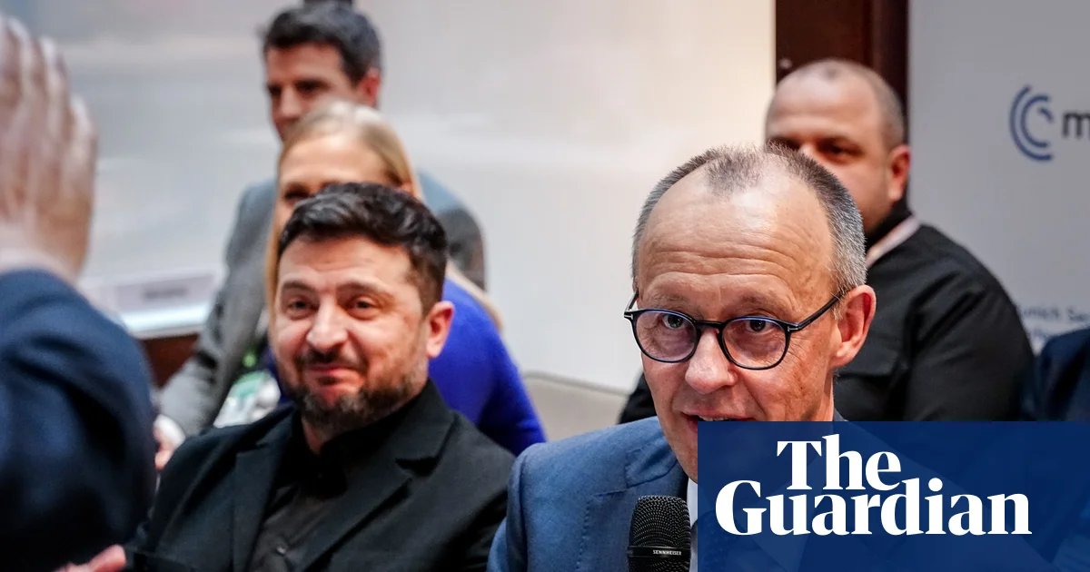 US ‘not powerful enough to go it alone’, Merz tells Munich conference | Friedrich Merz
