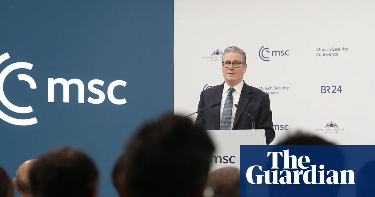 Starmer stresses ‘urgency’ of closer defence ties with Europe at Munich conference | Keir Starmer