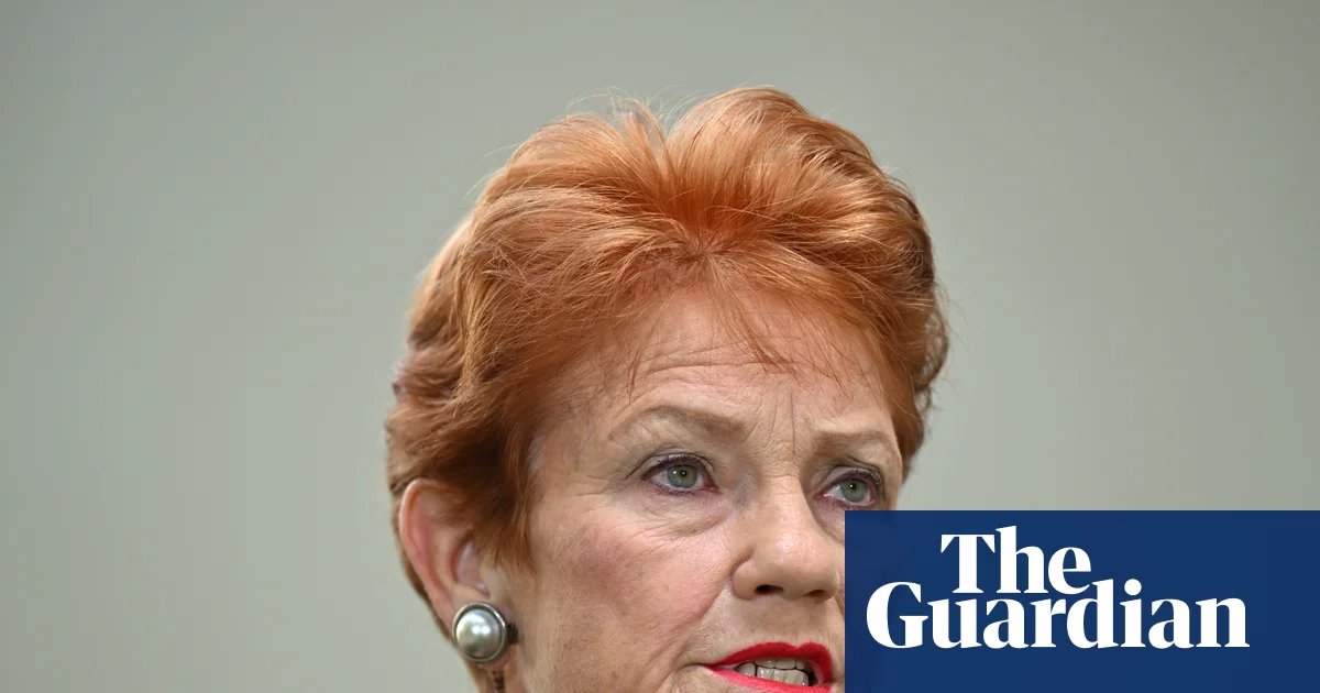 Canavan says Pauline Hanson ‘not fit to lead’ amid backlash against ‘reprehensible’ Muslim comments | Pauline Hanson
