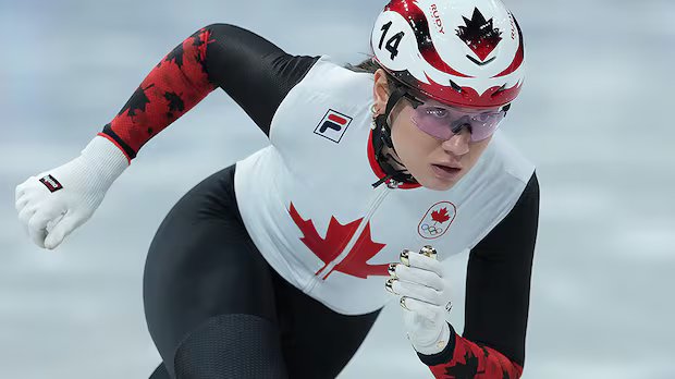 Olympic star Courtney Sarault leads Canadian short track women to 3,000m relay bronze