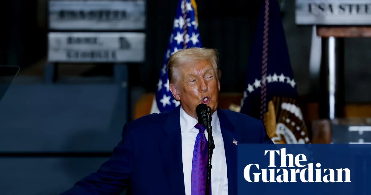 Trump defends tariffs in pre-midterms appearance in battleground Georgia | Donald Trump