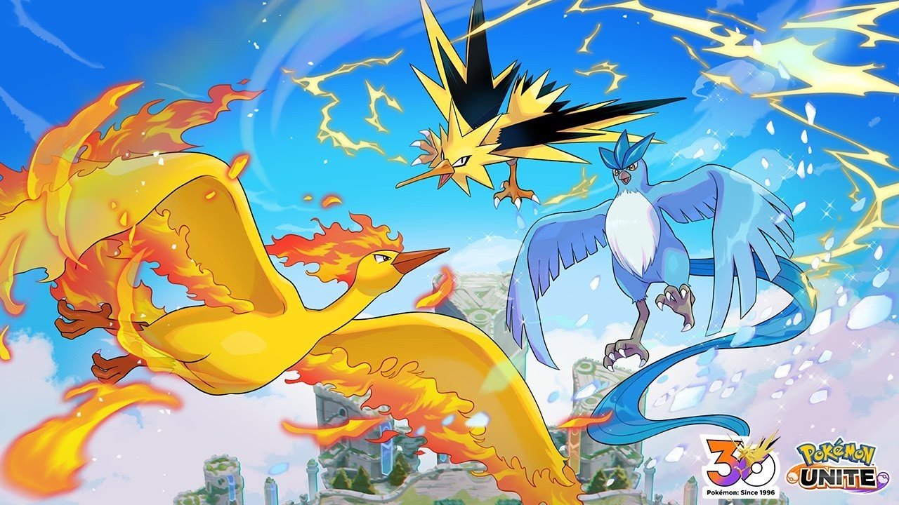 Pokémon Unite Is Adding The Original Legendary Bird Trio As Playable Pokémon