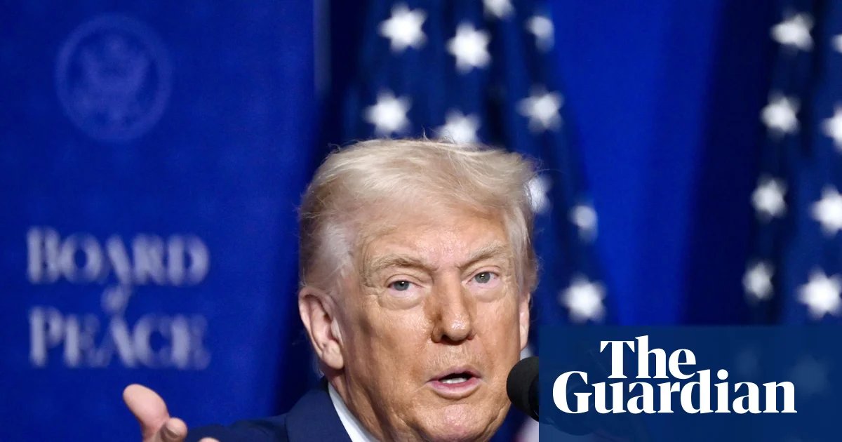 Troops for Gaza and money top agenda as Trump’s Board of Peace meets | US foreign policy