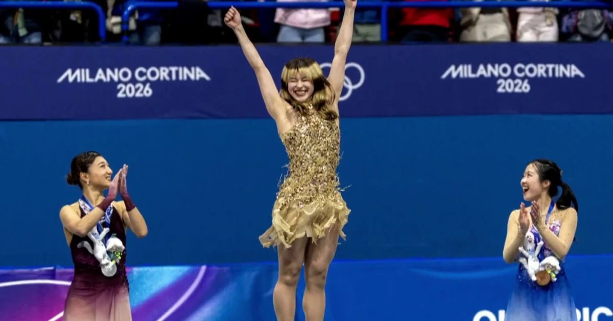 Figure skating gold medalists welcome Alysa Liu to exclusive club