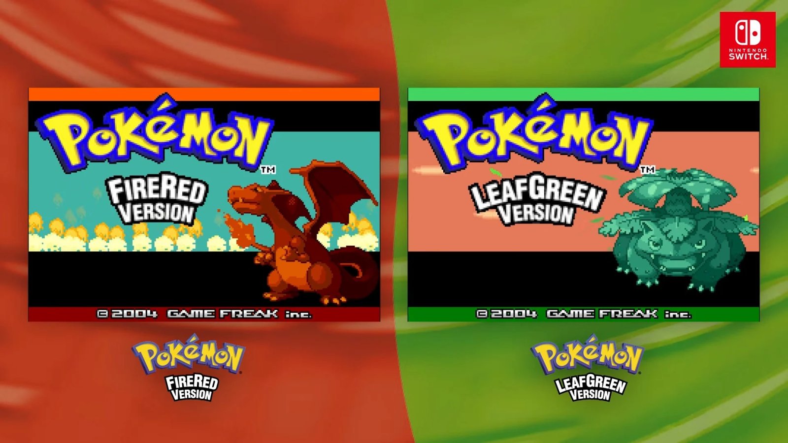 Video: Pokémon Shares Side-By-Side FireRed And LeafGreen Opening Theme