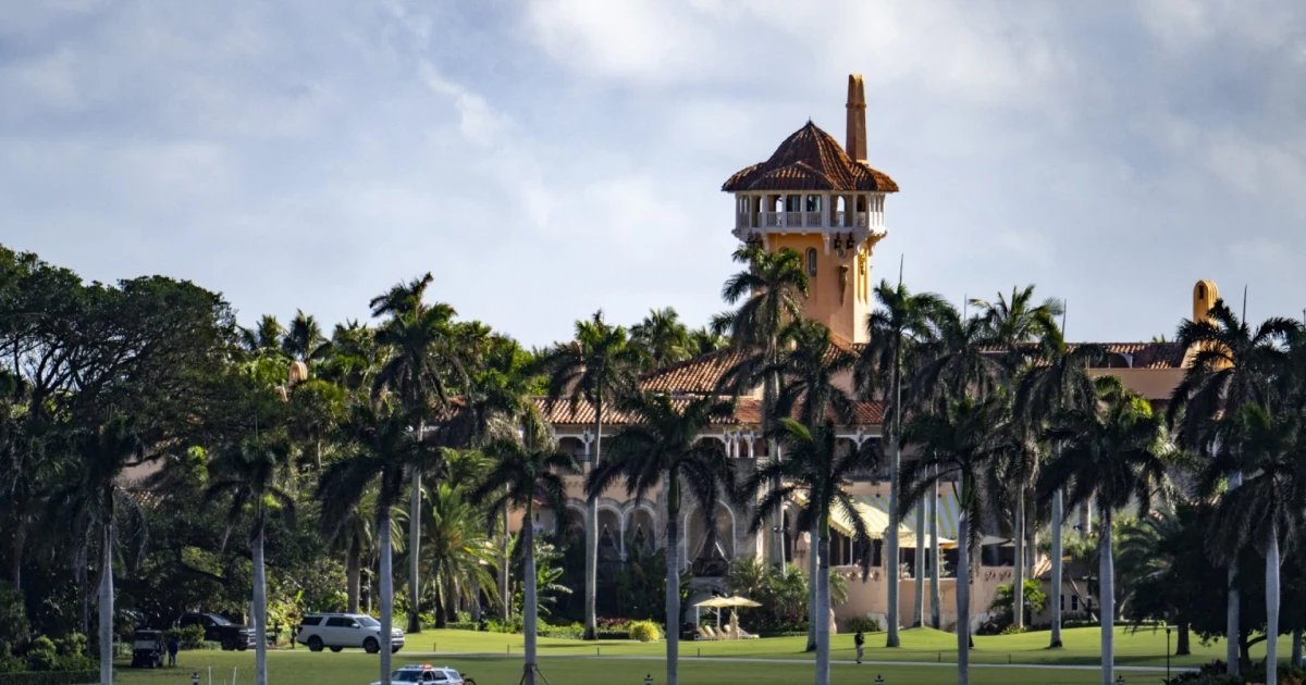 Armed man shot and killed at Mar-a-Lago