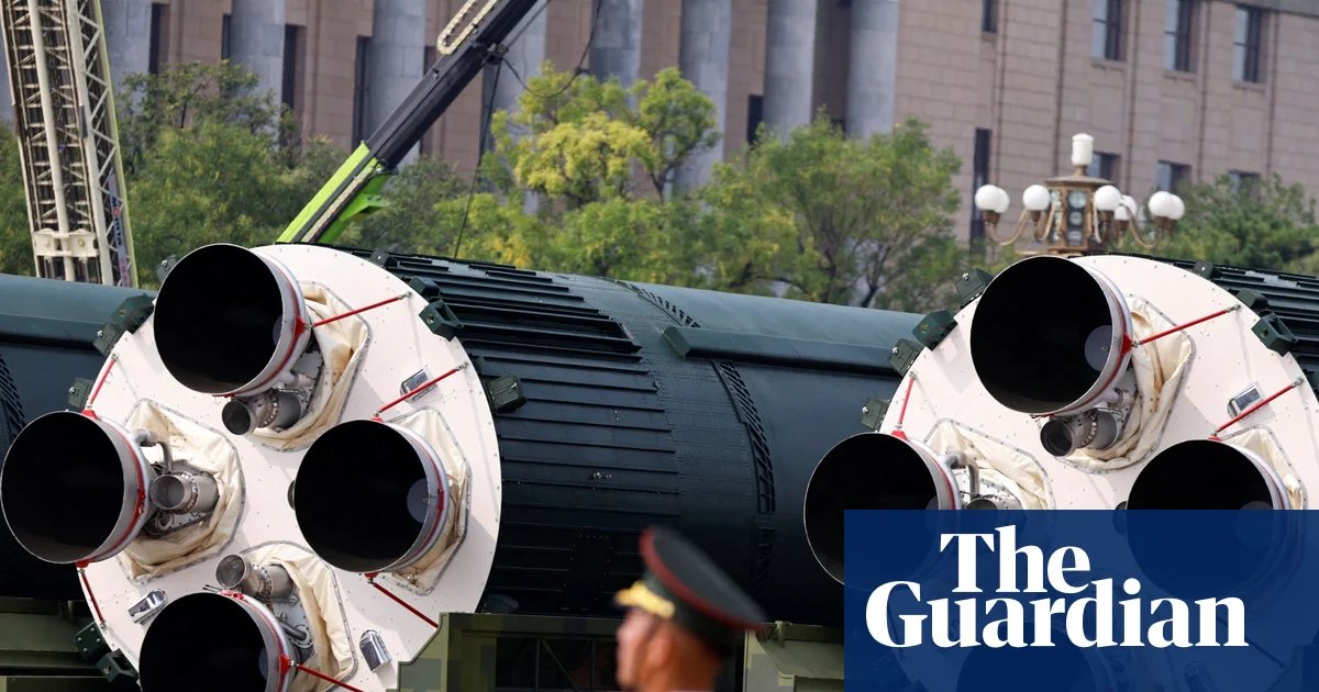 US accuses China of ‘massively’ expanding nuclear arsenal amid fears of new arms race | China