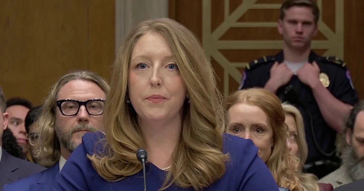 Casey Means focuses on chronic illness and research funding in her opening statement