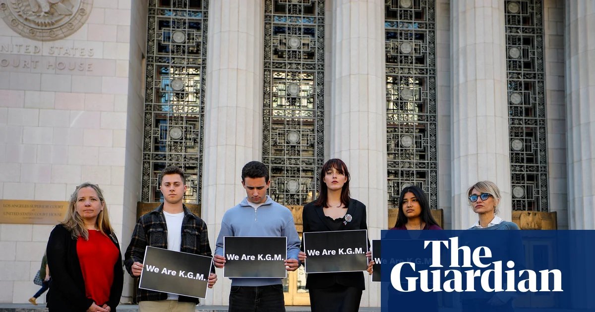 Twenty-year-old testifies at US trial about harm from social media addiction | Technology