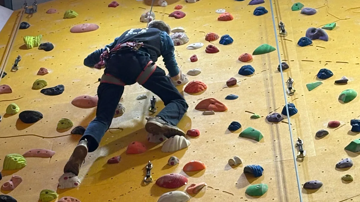 Indoor climbing becoming ‘mainstream’ sport
