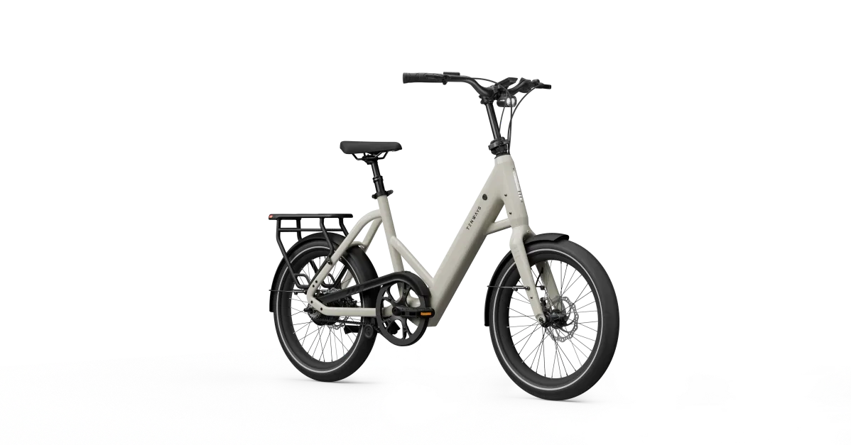 Tenways’ compact e-bike twists and folds to go flat