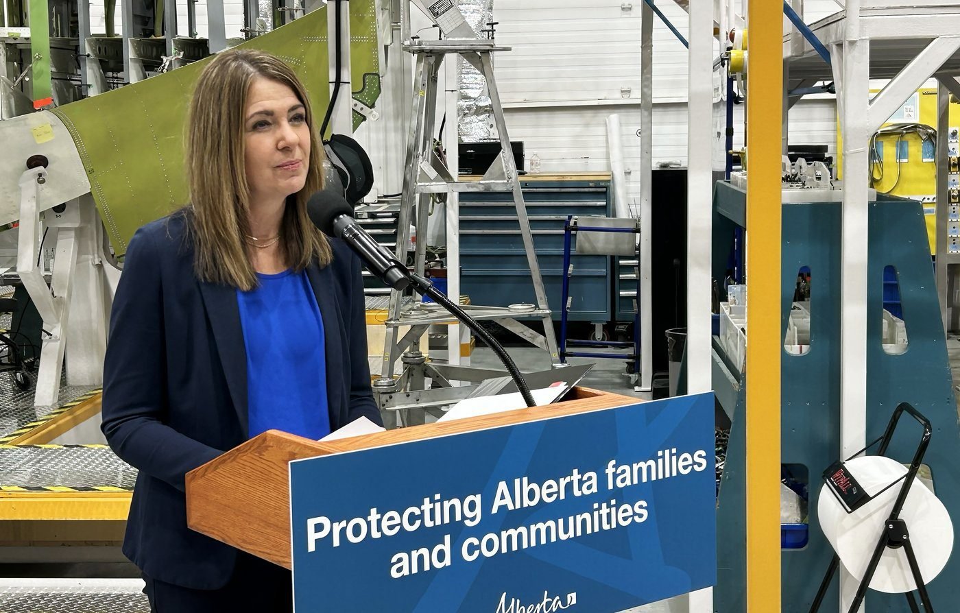 Alberta’s Smith to address province in live pre-budget TV broadcast