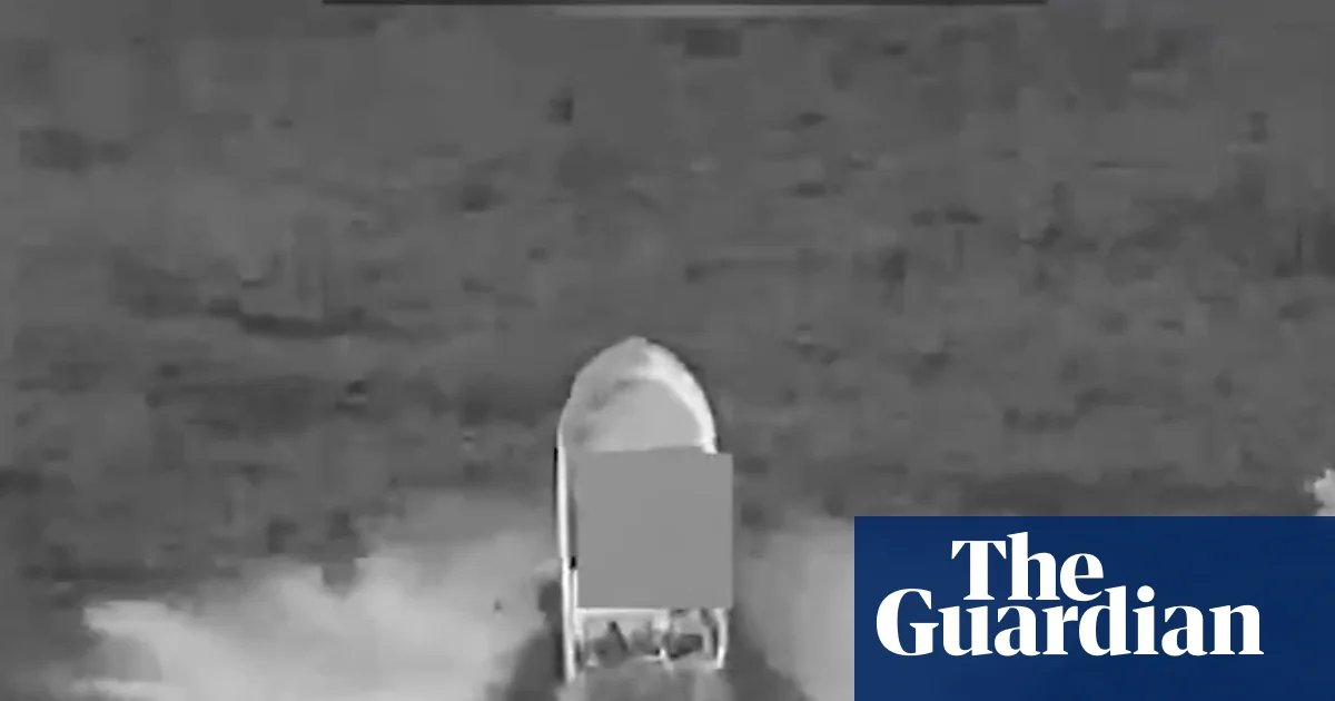 US military says two killed in strike on alleged drug boat in Pacific | US news