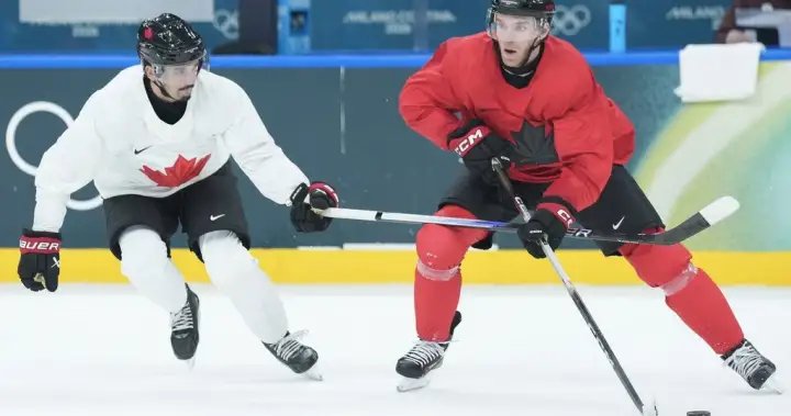 Canada’s men’s team holds 1st Olympic practice – National