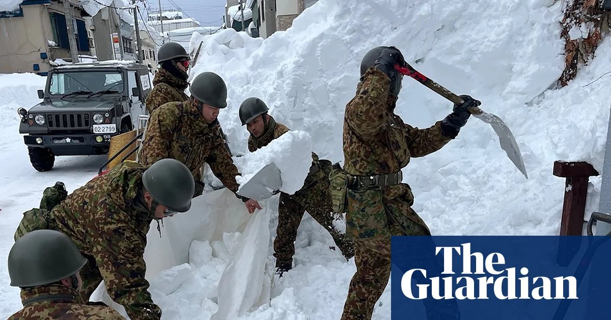 Dozens dead after record snow in Japan – and officials warn warmer weather will be treacherous | Japan
