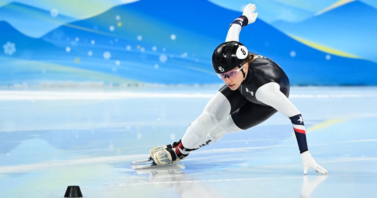 Kristen Santos-Griswold speedskater eyes a different Olympic ending after her dreams were shattered four years ago
