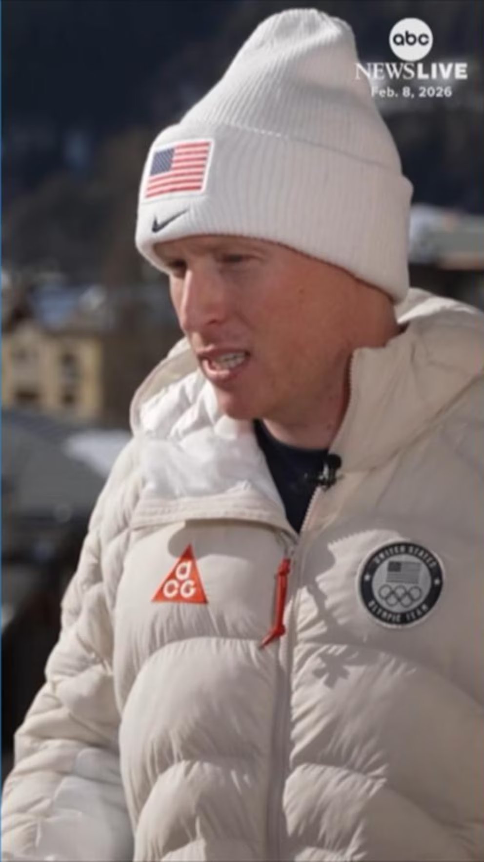 WATCH:  Team USA skier on teammate Lindsey Vonn's Olympics crash