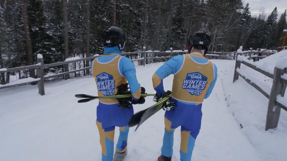 WATCH:  Lara Spencer and James Longman take on the Olympics
