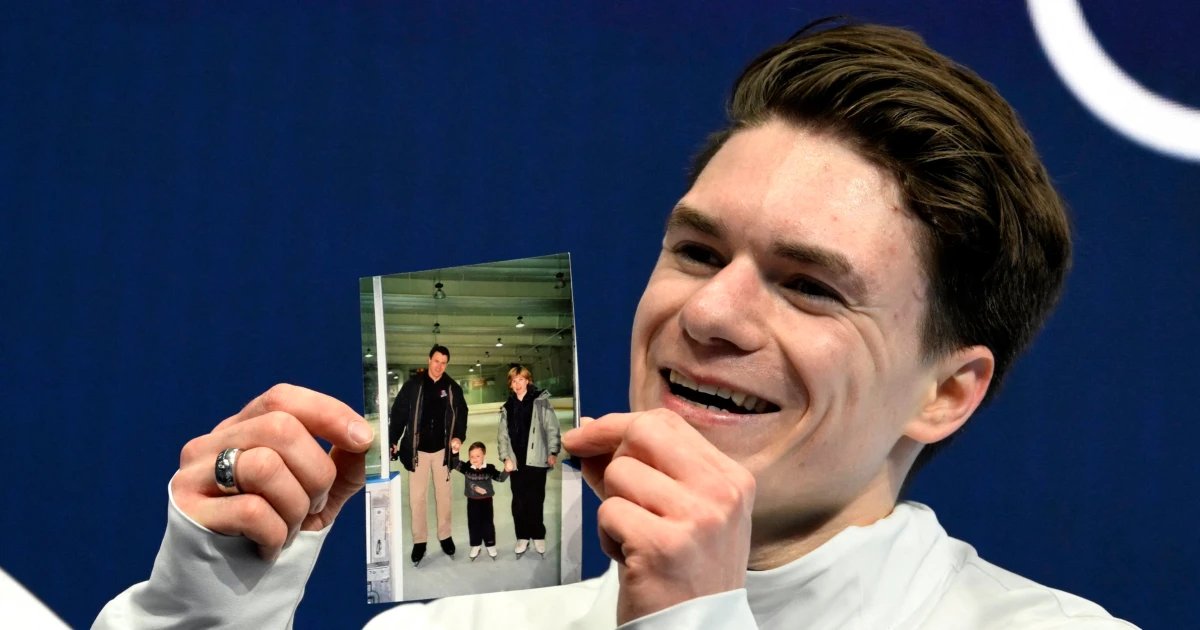 Maxim Naumov delivers heartfelt Olympic debut performance to honor parents