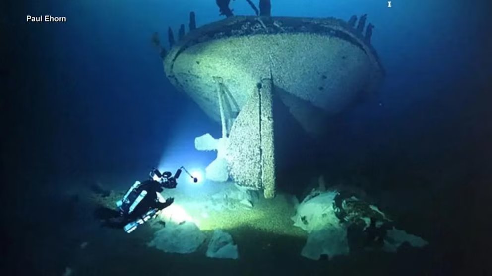 WATCH:  19th-century shipwreck found in Lake Michigan